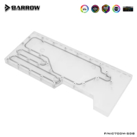 Barrow Water cooler Distro plate Watercooling Waterway Boards For Cooler Master C700M Case For CPU / GPU Water Cooling Building