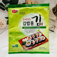 韓國 HUMANWELL 壽司海苔片 10枚入 烤紫菜 100% 海苔壽司 捲壽司 握壽司｜全店$199免運