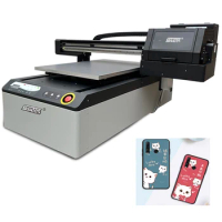 Uv 6090 Inkjet Printer Factory Price 60*90 Cm Uv Printer Uv Flatbed Inkjet Printing Machine For Acrylic Pvc Board Phone Case