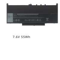 E7470 E7270 J60J5 7.6V 53Wh Battery for Dell Latitude 7470 7270 Laptop Battery 1W2Y2 0MC34Y MC34Y R1V85 242WD GG4FM WYWJ2