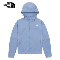 The North Face W SUN SMOOTH WIND JKT 女風衣外套-藍-NF0A87UYQEO