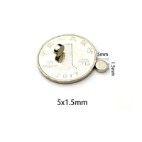 N35 5x1 5x1.5 5x2 5x3 Round Mini Round Magnet Powerful Neodymium Toy 5*1mm Rare Earth Magnets Search Magnets Fridge DIY Factory