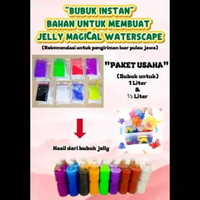 Jelly Waterscape mainan edukasi DIY (paket usaha) bubuk 500 gram