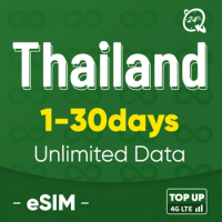Thailand Happy Prepaid SIM Card 1-30Days 30GB Mobile Data 4G/5G speeds Works on iOS and Android Devices Travel SIM card