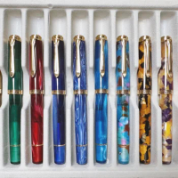 ADMOK New Color M400 Acrylic Piston Fountain Pen Smooth No.5 Nib Inking Applicable For Pelikan M400 