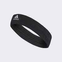 Adidas Tennis Headband [HD7327] 頭帶 運動 網球 環保 彈力 舒適 吸汗 愛迪達 黑
