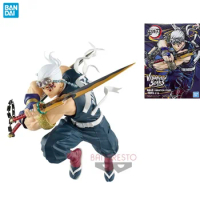 Bandai Original Demon Slayer Anime Figure Vibration Stars Uzui Tengen Action Figure Toys For Kids Gift Collectible Model