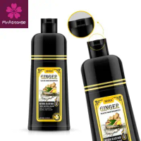 Sevich Permanent Black Hair Dye Shampoo Fast Dyeing Black Long Lasting Organic Natural Ginger Hair Color