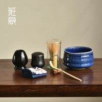 茶筅套裝抹茶工具刷子竹子日式宋代點茶家用烘焙茶道茶具碗百本立