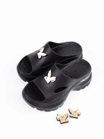 โครซี่  รองเท้าผู้หญิงรองเท้าแตะยางนุ่ม รหัสST-HS254C138  สีดำ