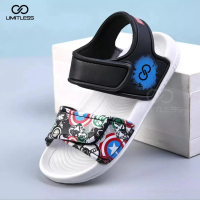 Limitless - Sandal Anak Kapten Amerika Bahan Ringan Anti Slip