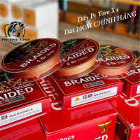 Dây Pe Toro X4 Chính Hãng,Dây pe câu lure dài 100 mét