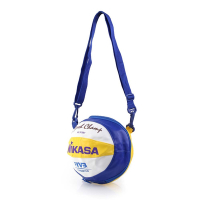 MIKASA 球袋-1入-排球 單顆裝 BV1B 黃藍白