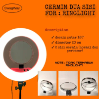 Cermin Khusus Ringlight Merk LF - R480 Diameter 20cm Cermin Rias