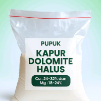 Pupuk Kapur Dolomite Halus dengan Kandungan Ca 24-32% dan Mg 18-24% Tanah Tanaman Bunga Mesh 100 Pen