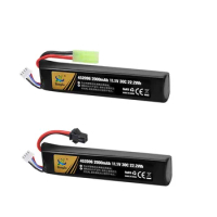 11.1V 2000mAh Lipo battery/USB for Continuous Launch/Sniper Rifle/Splatter Ball Rifle/ Water Paintball Toys Gun