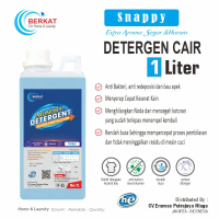 Detergen Cair laundry SNAPPY - Berkat - Super Protection Net. 1 Liter