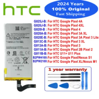 New Original Battery For HTC GOOGLE PIXEL 2 2B / pixel 3 3A Pixel 3 XL 3XL 4 XL 4XL 4A Nexus M1 S1 U11+ Phone Battery Bateria