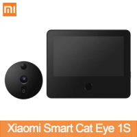 Xiaomi Smart Cat Eye 1S Security Smart Home Video Intercom WiFi Wireless Camera Video Doorbell 1080P HD Infrared Night Vision