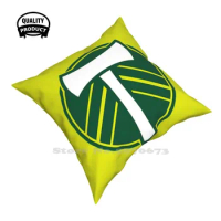 Portland Timbers Badge (Yellow) Soft Comfortable Pillowcase Portland Timbers Mls Major Soccer Football Uses States State United