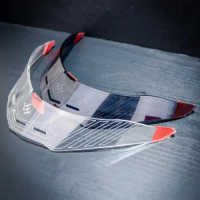 SPOILER HELM ZS611 CLEAR SMOKE ZS-611 - ZEUS 611 AKRILIK