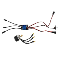 Motor Tanpa Berus dan ESC AM32 45A, untuk Lori Kereta RC MN78 MN168 1 / 12, 2322