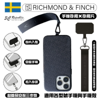 【序號MOM100 現折100】RF Richmond&amp;Finch R&amp;F 手機殼 手腕 掛繩 掛繩貼片iPhone 11 12 13 14【APP下單8%點數回饋】