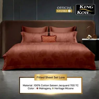 KING KOIL Lore Bedlinen / Sprei Set [Fitted] Micene 180 x 200