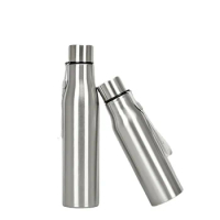 500ml/750ml/1000ml Stainless Steel Water Bottle with Handle Thermo Cup Portable Hot Cold Water Bottle for Cycling Sports Travel