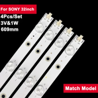 4pcs Led Tv Backlight for SONY 32inch KLV-32R300A 32PFL3530/T3 LED32560 LED32B2200 LED32B2100C LED32560 T3264M 31.5 2K13 32PCS-C