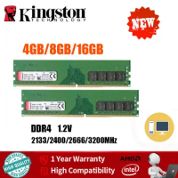 Kingston RAM KVR DDR3 Memoria 8Gb 4GB 1333MHZ 1600MHZ 2400 2666 3200 PC3-10600 PC3-12800 for Desktop Computer Memoria Module