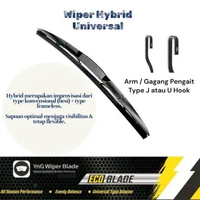 Wiper Hybrid Avanza Xenia 2017-2019 sepasang 20+16 inch