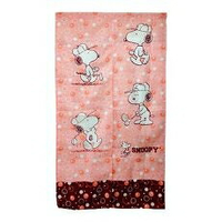 【震撼精品百貨】史奴比Peanuts Snoopy  SNOOPY 長門簾-粉色(150*83公分)#76084 震撼日式精品百貨