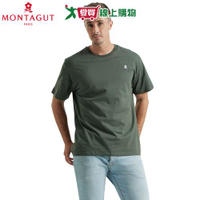 Montagut夢特嬌 100%棉圓領短袖衫 M-XL 純棉 吸汗 透氣 柔軟 排汗 上衣 男內衣【愛買】
