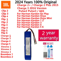 Original Speaker Battery For Harman Kardon Onyx Studio For JBL Charge Boombox Flip Pulse Xtreme 1 2 3 4 5 6 Go Play Onyx Mini