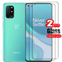 2PCS FOR OnePlus 8T 6.55" Tempered Glass Protective ON One Plus OnePlus8T 8 T KB2001, KB2000, KB2003 Screen Protector Film Cover