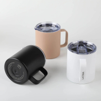 LATINA CAMP 360 Cup 12 OZ VMC-3704 Stainless Steel Ergonomic 355ml Tahan Panas Dingin Tutup Anti Tum