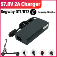 Ninebot Segway GT1 GT2 57.8V 2A Original Charger Electric Scooter Segway GT1/ GT2 57.8V 2A Charger Ninebot Official Accessories