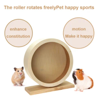 Hamster Roller Wheel Multipurpose Guinea Pig Rotatory Wheel Non-toxic Hamster Exercise Wheel for Hamster Mice Guinea Pigs