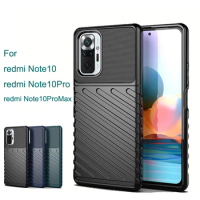 Shockproof Design for Xiaomi Redmi Note 10 /Pro/Max Case Luxury TPU Soft Case Protection Cover Fro Redmi Note 10 5G