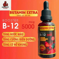 100ml Butamin Extra - B12-5000 Tăng Cường Biến Dưỡng & Nước Má Cho Gà Đá Hỗ Trợ Khỏe Mạnh & Cơ Nở Kh