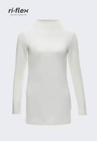 RiaMiranda Comfy Long Sleeve Top WHITE M