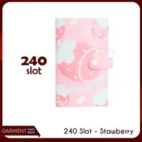 Album Foto Kpop Polaroid Waterproof 120 240 Slot Buku Album Koleksi Penyimpanan Photocard Motif Buah