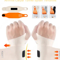 Elastic Wrist Guard Fitness Wristband Arthritis Sprain Band Carpal Tunnel Protector Brace Support Splint Tendon Sheath Relief