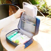 PROMO - TOILETRIES BAG TAS MAKEUP TRAVELING ORGANIZER TOILET TAS ALAT MANDI