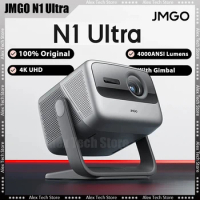 Original JMGO N1 Ultra Triple Laser Projector 4K UHD 4000ANSI Lumens With Gimbal 3D Wi-Fi6 Beamer Cinema Home Theater