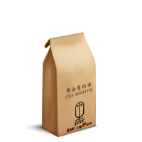 【黑開水】現烘黃金曼特寧咖啡豆1磅 淺烘焙(450克/包)