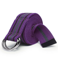 【agoy】寬版止滑瑜伽繩 244x4 公分 - 迷霧紫