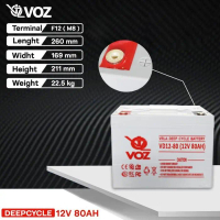 TERBARU - BATERAI UPS BATTERY UPS VRLA VOZ 12V 8AH