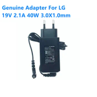 Genuine 19V 2.1A 40W 3.0x1.0mm LCAP48-BK LCAP48-WK WA-40G19FS AC Power Adapter For LG GRAM 15Z960 14Z970 15Z980 Laptop Charger
